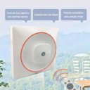 Ver imagem 3 de Robo Limpa Vidro Janela Espelho Vidraça Vitrine Inteligente Automatico MOP Controle Sensor AntiQueda