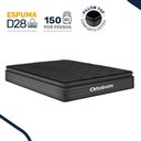 Ver imagem 3 de Colchão Ortobom de Espuma Pillow Top Confort Black Casal 138cm