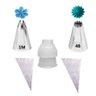 Kit Bicos de Confeitar Wilton 1m e 4b + Adaptador e Sacos - 2