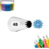 Kit Bicos de Confeitar Wilton 1m e 4b + Adaptador e Sacos - 6