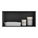 Ver imagem 3 de Armário Aéreo Cozinha 70 Cm 1 Porta Mp3681.898 Preto/branco