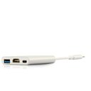 Ver imagem 3 de Adaptador Usb-c Multiporta com Usb, Hdmi e Usb-c Prata