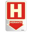 Ver imagem 1 de Placa A.ades.16x23(hidrante)fotolumines - 150ak - Sinalize Placa A.ades.16x23(hidrante)fotolumines 1