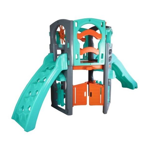 Playground Blue Spring Freso com Escorregador Infantil - Sem telhadinho