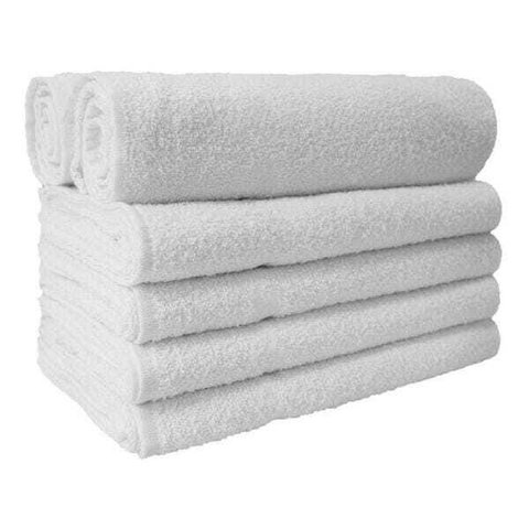Toalha De Rosto Para Salão Kit Branco 24 Unidades