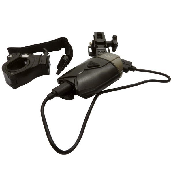 Farol de Bicicleta Cly Components 300 Lumens USB Preto/Cinza - 2