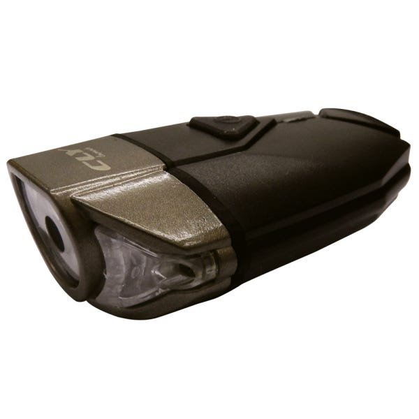 Farol de Bicicleta Cly Components 300 Lumens USB Preto/Cinza - 1