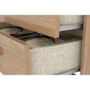 Ver imagem 6 de Guarda Roupa 3 Portas e 2 Gavetas Açaí Da133 C/ Pés Branco - Henn