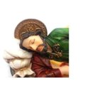 Ver imagem 2 de Imagem São José Dormindo De Resina E Pintura A Mão 30 cm