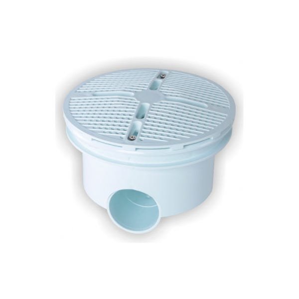 Dreno de Fundo Brustec - ABS - Grande - 1