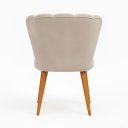 Ver imagem 5 de Kit 2 Poltronas Liz Ideal para Penteadeiras e Espaço Beauty Bege