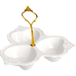 Enfeite em porcelana Elegance Hauskraft DECO-006 - 1