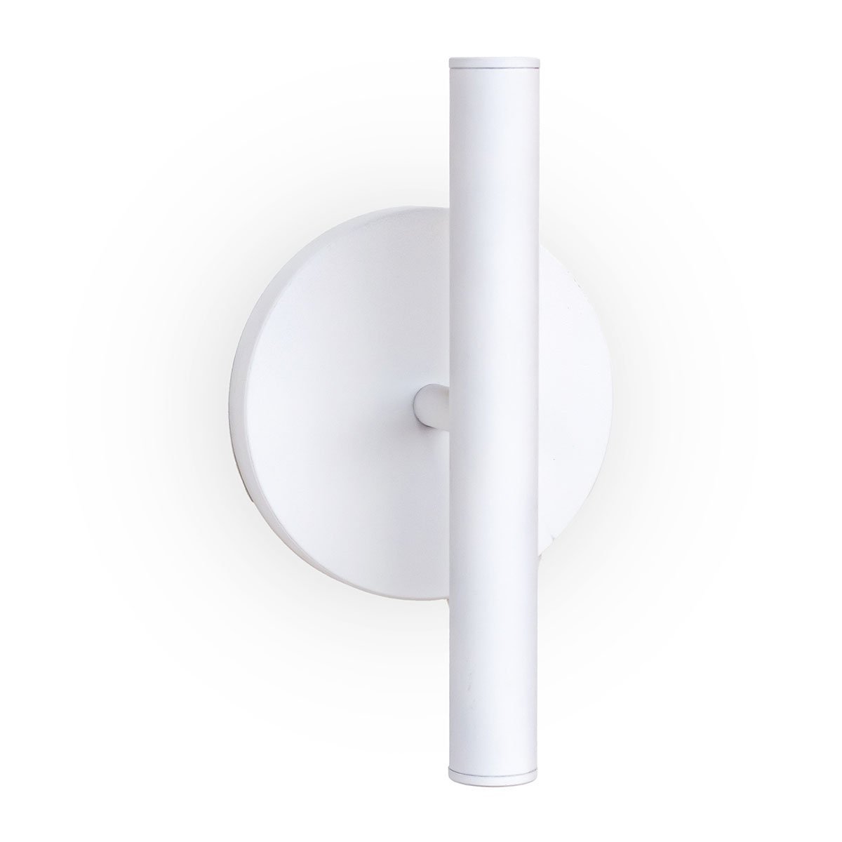 Kit 2x Arandela Tube Design Moderno Exclusivo Cor:Branca;Fixação:Caixa 4x2 - 1