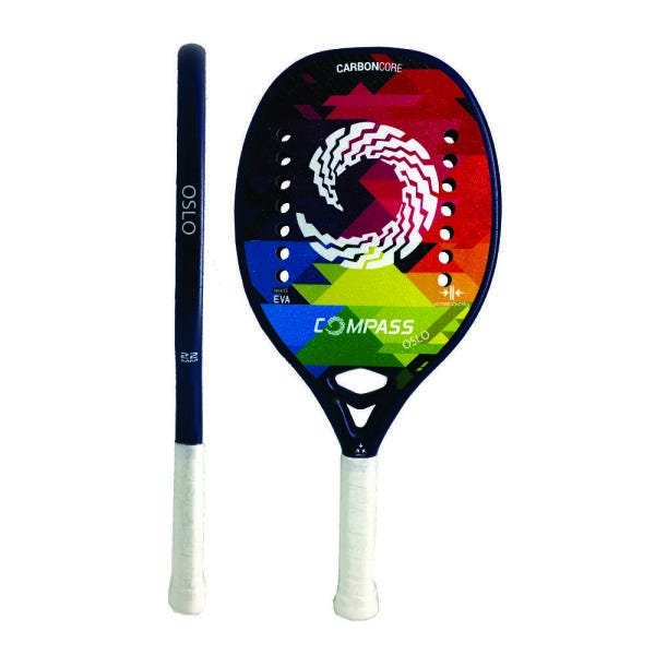 Raquete De Beach Tênis Oslo Com Capa - Compass - 1