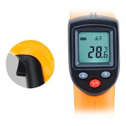 Termômetro Laser Digital Infravermelho Temperatura Laranja - 2