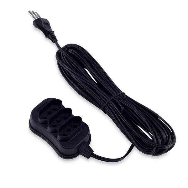 Extensão Multiuso 10 metros 3 Tomadas Bivolt - 2