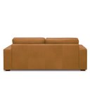 Ver imagem 7 de Sofá Decorativo Agatha 2 Lugares Sala de Estar 205cm Pés em Madeira Couro Caramelo G88 - Gran Belo
