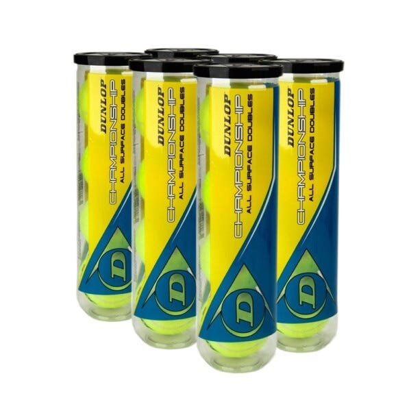Bola de Tênis Dunlop Championship All Surface Pack 6 - 1
