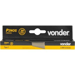 Pino 20mm Para Grampeador Elétrico Gpe916 Vonder 1000peças