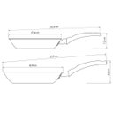 Ver imagem 3 de Jogo 2 Frigideiras em Alumínio Tramontina Antiaderente Starflon Max Vermelho