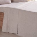 Ver imagem 4 de Jogo de Cama King 4 Pçs Line Stile 100% Poliéster 193x203x40cm Linho