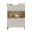 Ver imagem 1 de Armário de Cozinha Pequeno 6 Portas 1 Gaveta Genova Kits Paraná