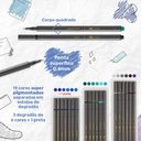 Ver imagem 2 de Caneta Superfina Vibes - Inverno - 0,4mm - 19 Cores - Tris
