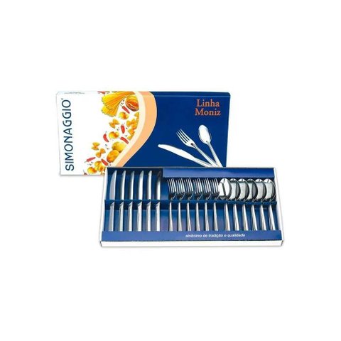 Conjunto Talheres Moniz 18 Pecas Simonagio