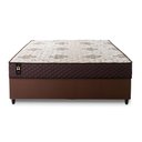 Ver imagem 6 de Conjunto Cama Box Casal c/ Molas Ensacadas Allura Marrom 138x188x58