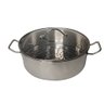 Panela Cozimento a Vapor peixes legumes Espagueteira aço inox 7 litros tampa de vidro - 5