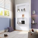 Ver imagem 2 de Cama de Casal Articulável Vertical Vancouver Cv140 Branco Art In Móveis