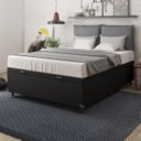 Ver imagem 6 de Cama Box Baú Casal - 44x138x188cm - Couro Preto