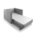 Ver imagem 4 de Sofá Cama Torino Solteiro Dobrável com Colchão 1.08m Almofadas Soltas