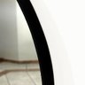 Espelho Redondo 60cm com Moldura Preto - 2