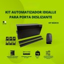 Ver imagem 4 de Kit Automatizador Deslizante Porta Social 60kg Idealle Ipec - Preto