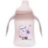 Copo Treinamento Star Silicone 250ml Rosa - 1