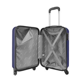 Mala de Viagem Tamanho Bordo 10kg Rodas 360 Gladiador Essential D2mb: Azul - 5