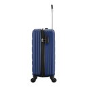 Ver imagem 4 de Mala de Viagem Tamanho Bordo 10kg Rodas 360 Gladiador Essential D2mb: Azul