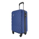 Ver imagem 2 de Mala de Viagem Tamanho Bordo 10kg Rodas 360 Gladiador Essential D2mb: Azul