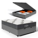 Ver imagem 1 de Cama Box Baú - Colchão Espuma D33 Ortobom Airtech 100 Casal