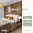 Ver imagem 4 de Kit 2 Painel Ripado Blanchonella de Madeira Natural Acústico Ikara - 270x32cm