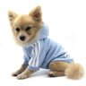 Roupa para Cachorro Moletom com capuz Azul - Tam. G - 1