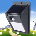 Ver imagem 3 de Kit 4 Luminária Solar de Parede 25 Leds com Sensor de Movimento e Acendimento Automático