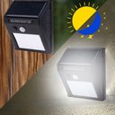 Ver imagem 6 de Kit 4 Luminária Solar de Parede 25 Leds com Sensor de Movimento e Acendimento Automático