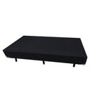 Ver imagem 1 de Cama Box Blindado Solteirão AColchoes Poliéster Preto 40x96x203