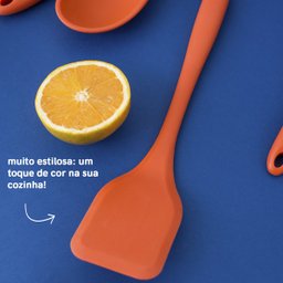 ESPÁTULA DE SILICONE DUPLO LISA - OIKOS - 4
