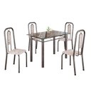 Ver imagem 2 de Conjunto de Mesa Tubular com 4 Cadeiras Lívia