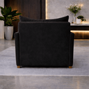 Ver imagem 4 de Poltrona Cama Mônica Suede Decorativa Confortável Moderna Sala Quarto Recepção