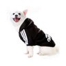Roupa para Cachorro Moletom com capuz Preto - Tam. M - 3