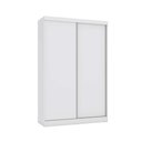 Ver imagem 2 de Guarda-roupa Solteiro Kappesberg N571 2 Portas de Correr Branco